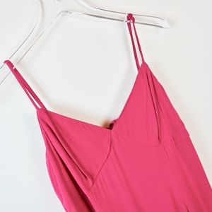 DIVIDED Red Mini w/spaghetti straps & tie back.